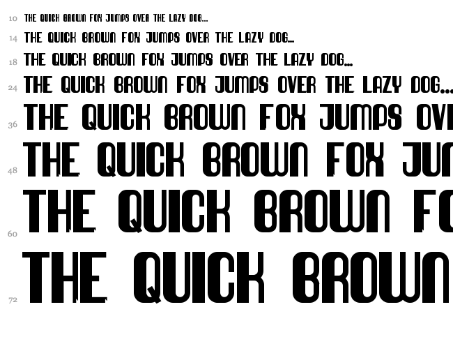 Quimbie font waterfall